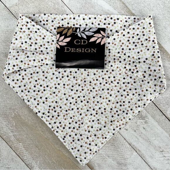 Polka dot bandana size small - Picture 2 of 2
